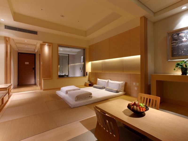 Evergreen Resort Hotel - Jiaosi Jiaoxi Exterior foto A room at the hotel